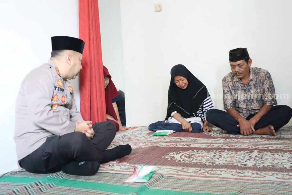 Kapolres Kediri Kota Janji pada Keluarga Almarhum Andan Kapolres Kediri Kota
