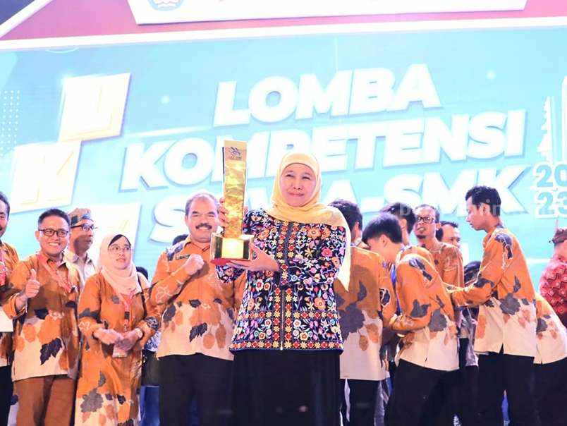 Jatim Juara Umum LKS Nasional XXXI, Borong 29 Medali Jatim