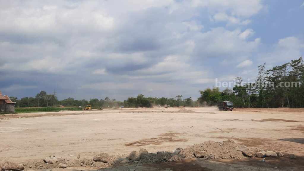 Proyek Lapas Kelas II B Blitar yang baru.