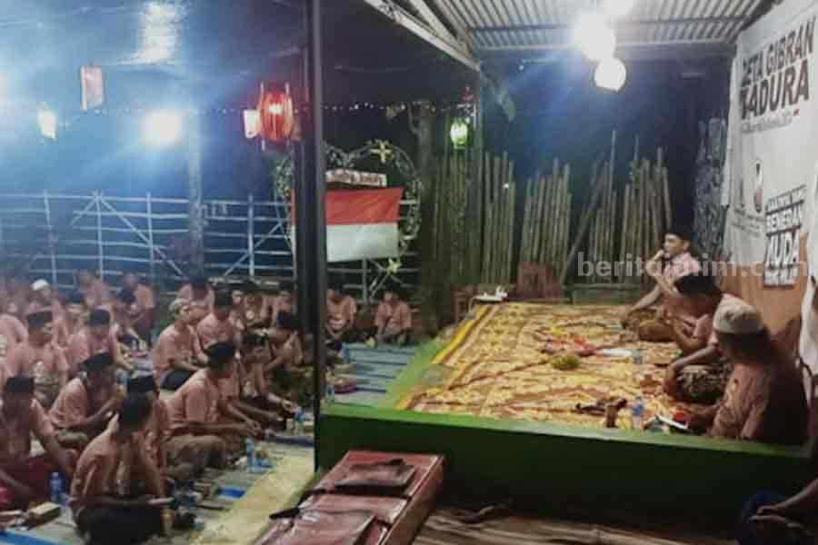 Deklarasi relawan Gibran se-Madura.