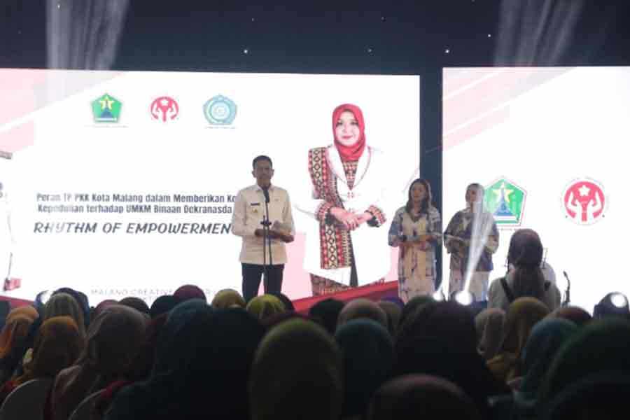 Pj Wali Kota Malang Wahyu Hidayat di Rhytm of Empowerment.