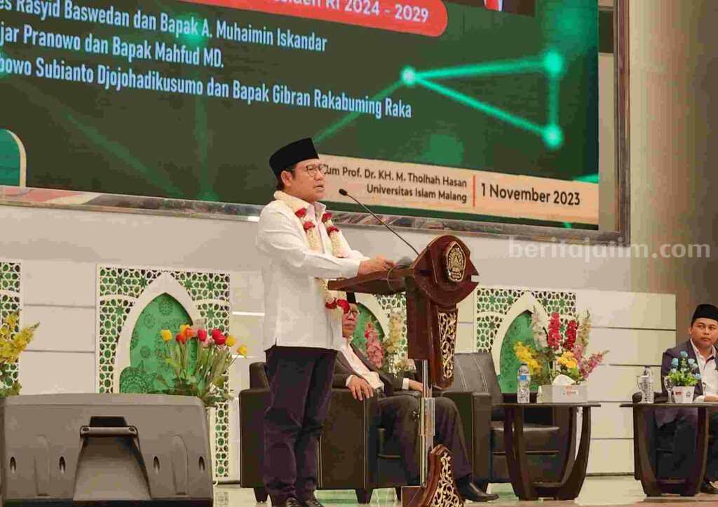 Hadiri Sharing Session Unisma, Cak Imin Siap Diundang Kampus