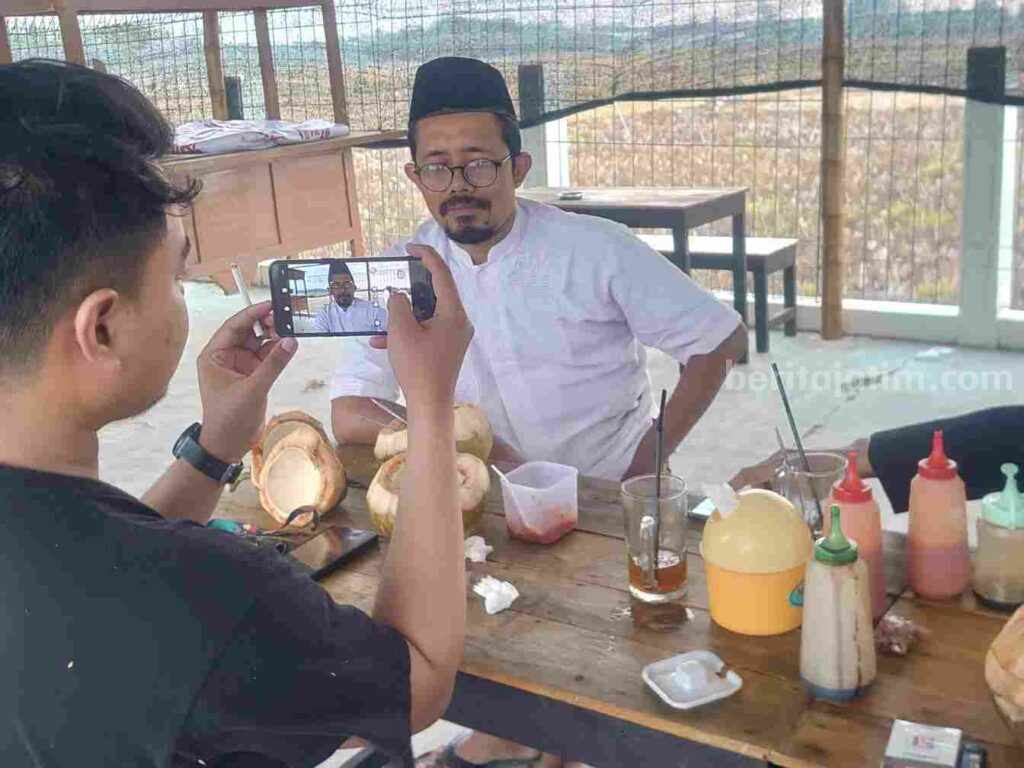 Ketua BUMDes Bedjo Djojo Desa Klampok Kecamatan Kapas Kabupaten Bojonegoro, M Thohir.