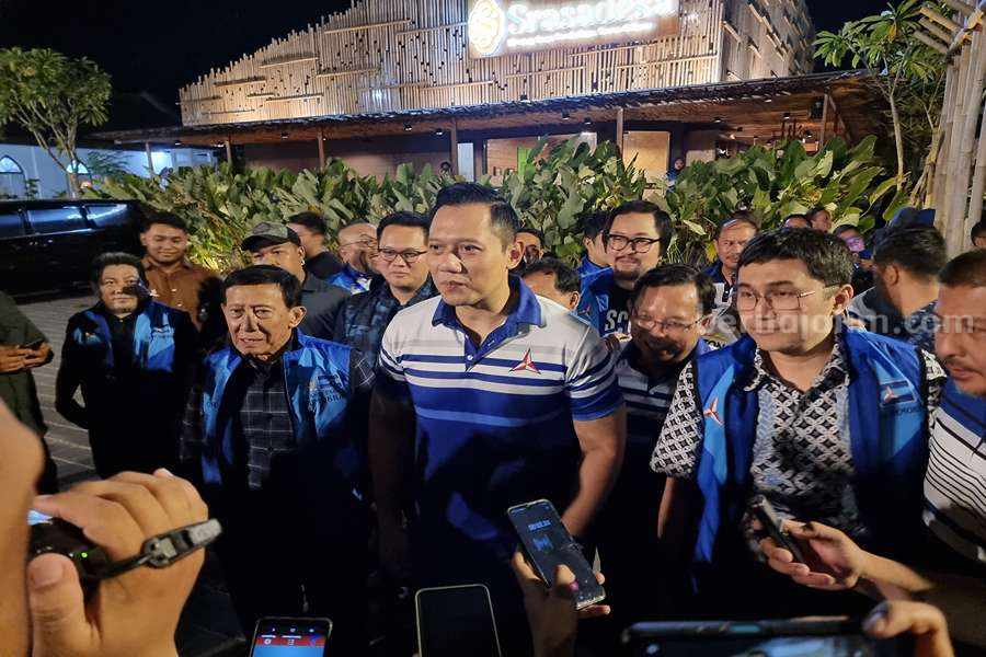 Caption: Ketua Umum PD Agus Harimurti Yudhoyono (AHY)