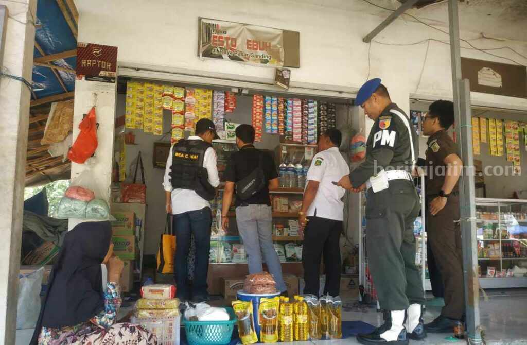 Tim pemberantasan rokok illegal turun ke toko-toko