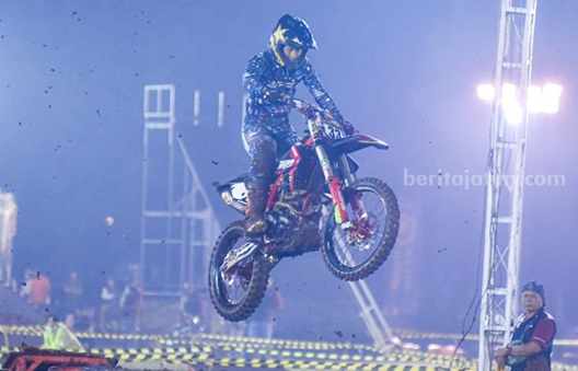 Sabet Dua Gelar Juara Umum, Lantian Juan Digdaya di Trial Game Dirt 2023 motocross