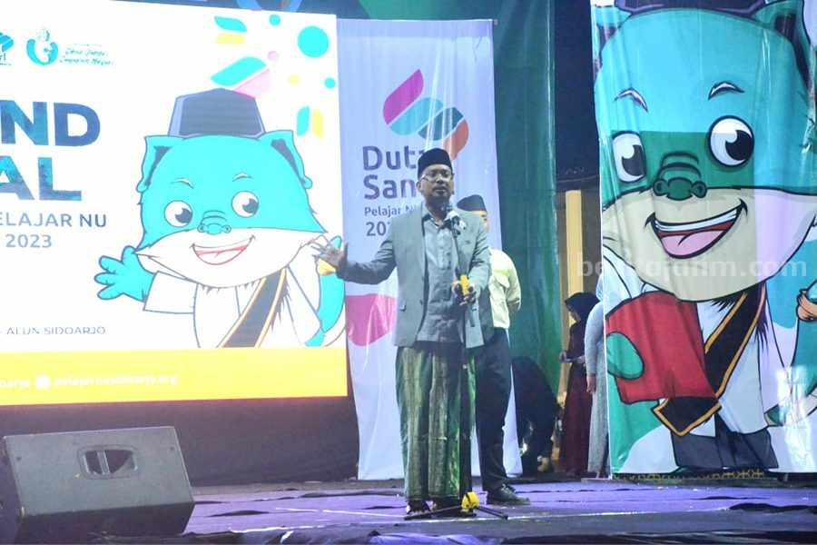 Gus Muhdlor Beri Pesan pada Duta Santri Pelajar NU Sidoarjo 2023 Bupati Sidoarjo H. Ahmad Muhdlor Ali (Gus Muhdlor)