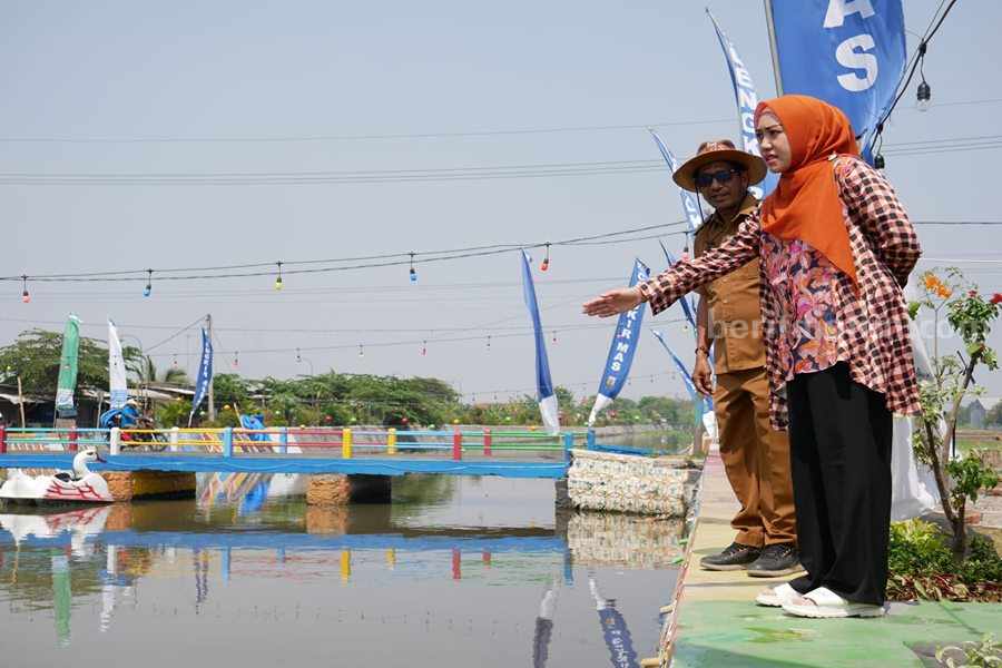 Ning Sasha Minta ‘Sido Resik’ Jadi Wisata Kali yang lnstagramable sidoarjo
