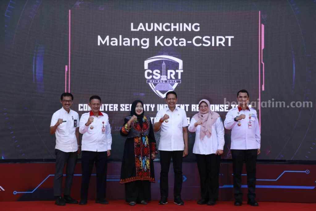 Launching Malangkota-CSIRT di Malang Creative Center. (Bagian Protokol dan Komunikasi Pimpinan Sekretariat Daerah Kota Malang)