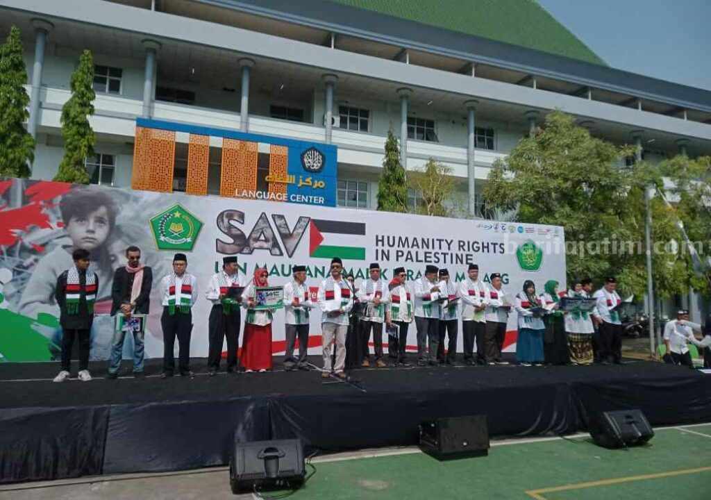 UIN Malang Deklarasi Peduli Palestina, Rektor: Ini Perjuangan Kemanusiaan palestina