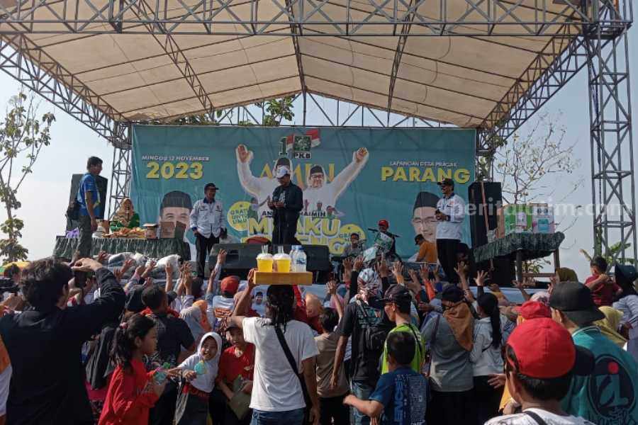Mlaku Bareng Amin di Magetan, Warga Sayutan Dapat Sapi