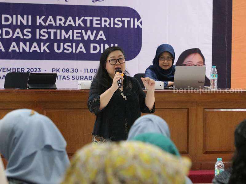 Dosen Psikologi Ubaya Beber Ciri Cerdas Istimewa Anak Ubaya