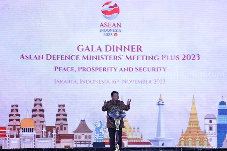 Caption: Menteri Pertahanan, Prabowo Subianto