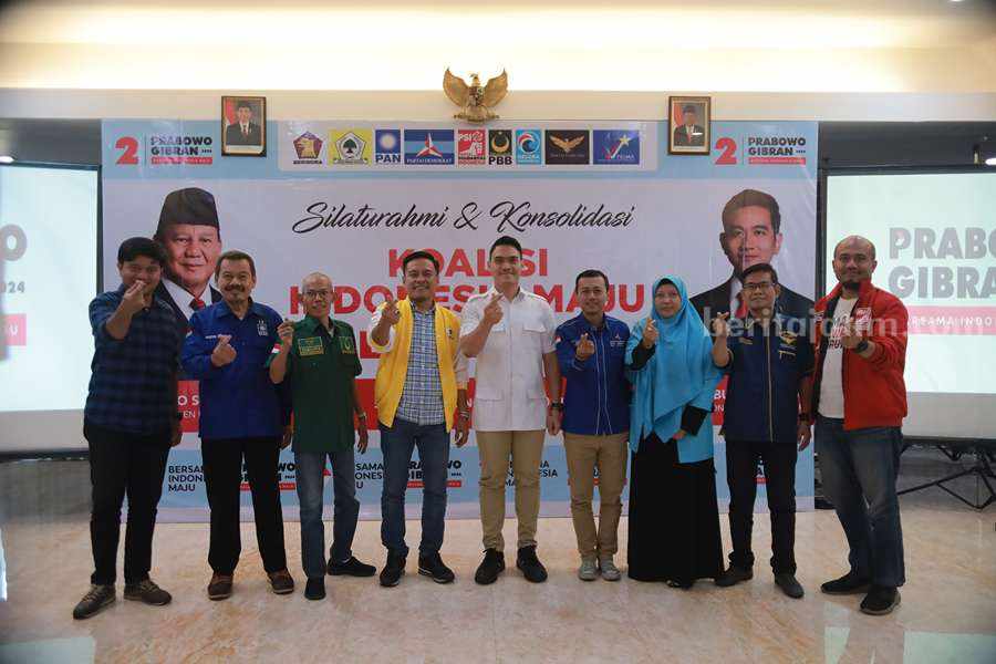 Menangkan Prabowo-Gibran, Koalisi Indonesia Maju di Surabaya Garap Suara Milenial surabaya