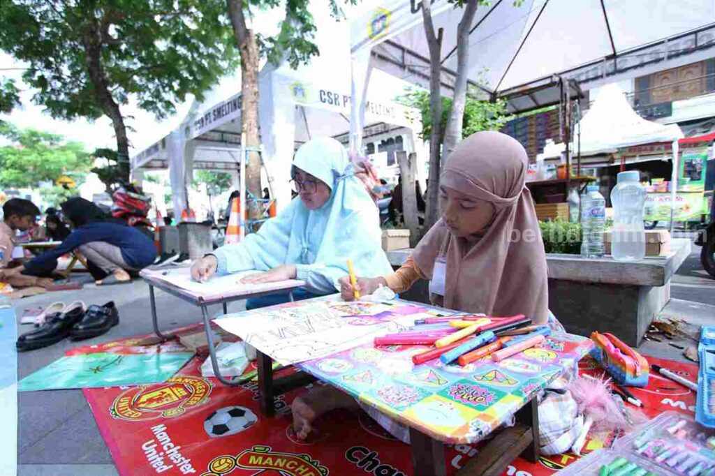 PWI dan Disparekrafbudpora Gresik Gelar Lomba Menggambar dan Mewarnai Bandar Grisse