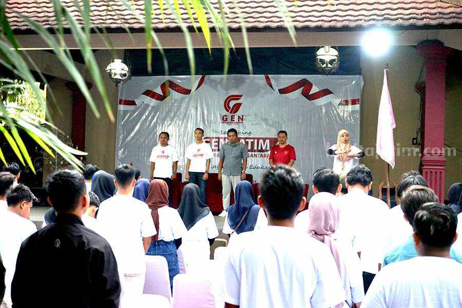 Caption: GEN Jatim Serukan Pemilu Damai
