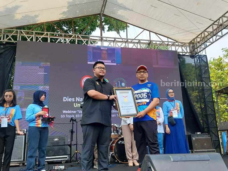 IKA FK Unair Cetak Dua Rekor MURI Sekaligus muri