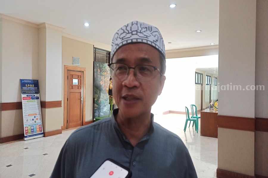 Kepala BPPKAD Ponorogo Sumarno. (Endra Dwiono/Beritajatim.com)