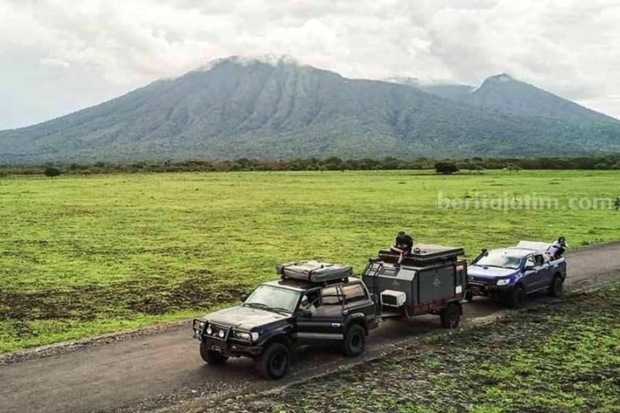 Taman Nasional Baluran, Sirubondo. (Sumber foto: Instagram/samarauke)