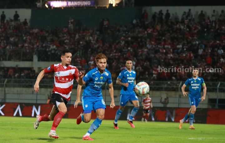 Madura United Akui Kekalahan dari Persib