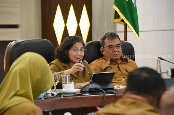 Pj Wali Kota Kediri Coffee Morning Bersama Kepala OPD