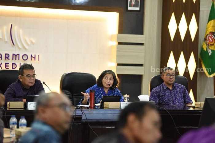 Rakor RAPBD 2024, Pj Walkot Kediri Ajak OPD Kejar Target