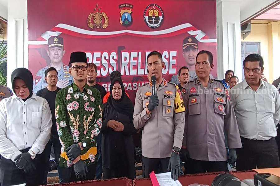 Kapolres Pasuruan, AKBP Bayu Pratama Gabunagi.