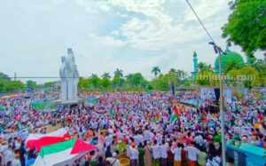 Warga Pamekasan Istighosah Bela Palestina