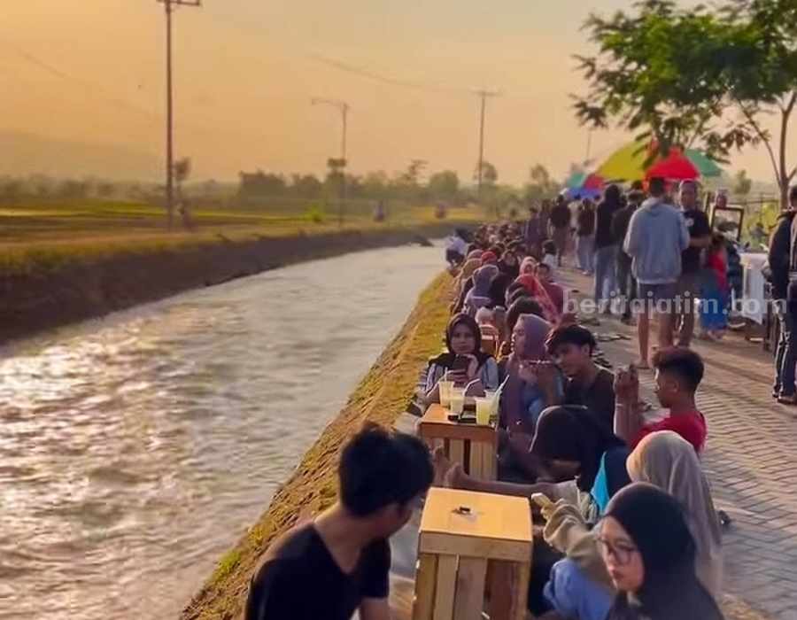 Suasana Sunset Point Salamrejo, Banyuwangi. (Sumber foto: Tangkapan layar video Instagram/harimaryoofficial)