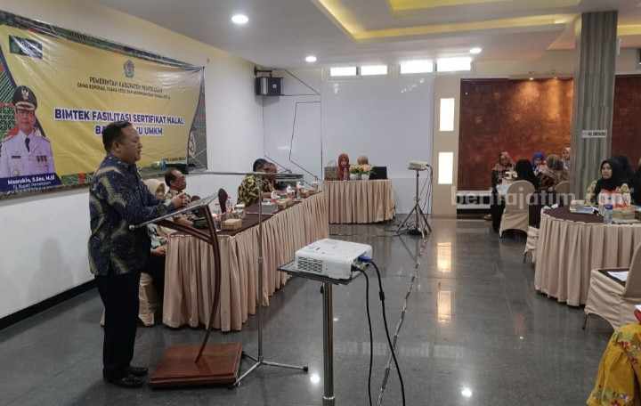 Diskop UKM Naker Pamekasan Fasilitasi UMKM Garap Sertifikat Halal
