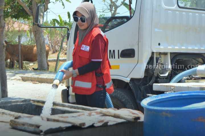 PMI Pamekasan Perpanjang Jadwal Distribusi Air Bersih