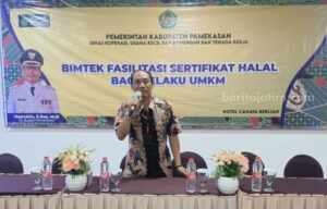 Diskop UKM Naker Pamekasan Dampingi UMKM Penuhi NIB