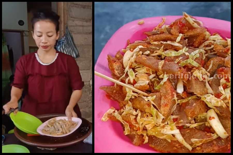 Berikut Resep Jigor Bu Yoga yang Viral di TikTok Tangkapan layar video Jigor Bu Yoga. (Sumber foto: TikTok/arfhdytllh0)