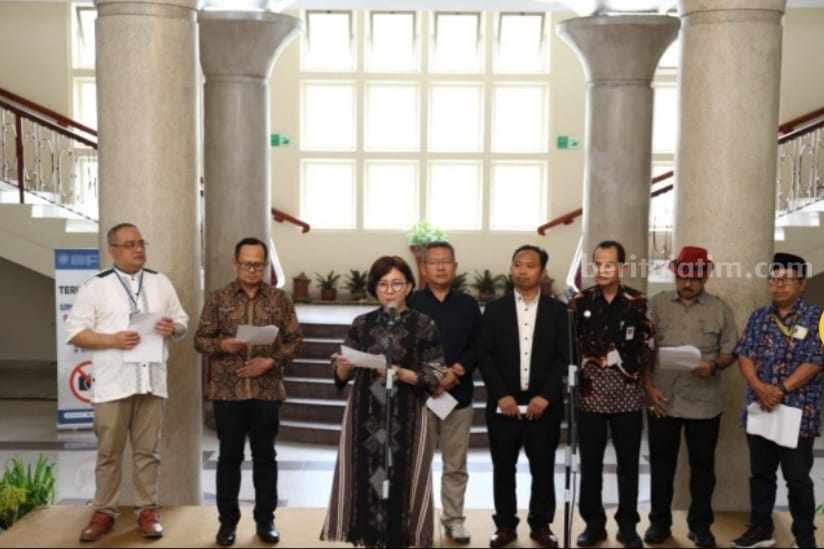 Deklarasi Pemilu Damai Rektor Perguruan Tinggi di Yogyakarta (Dokumen UGM)