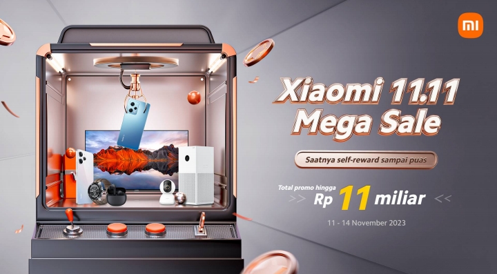 Sambut Harbolnas, Xiaomi 11.11 Mega Sale Tawarkan Promo Senilai Total 11 Miliar Rupiah