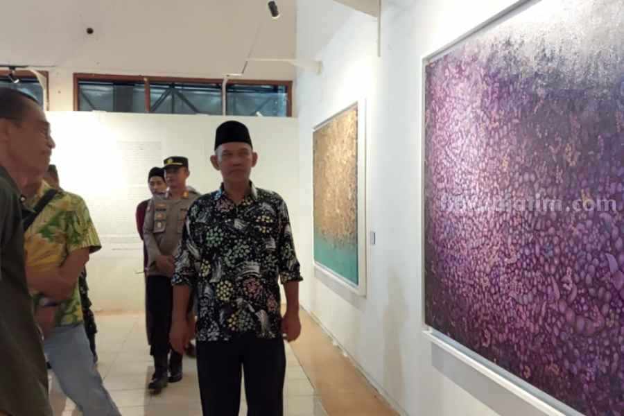Suasana Magetan Art Venue yang digelar di Gedung Tripandita Magetan.