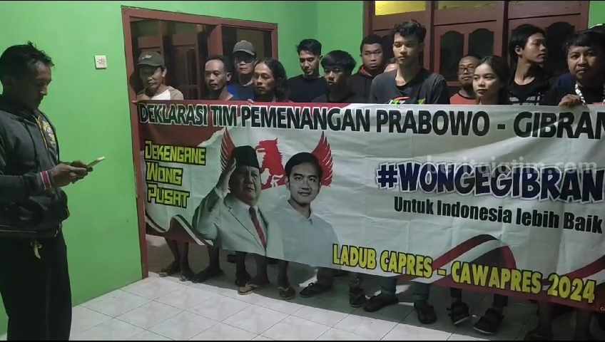 #WongeGibran DesaKromengan Kabupaten Malang (Brama Yoga- beritajatim.com)
