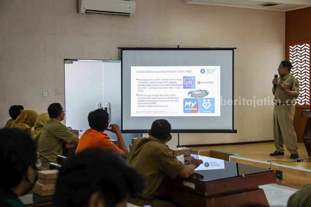 Pemkot Kediri Tingkatkan Pengetahuan Keamanan Siber