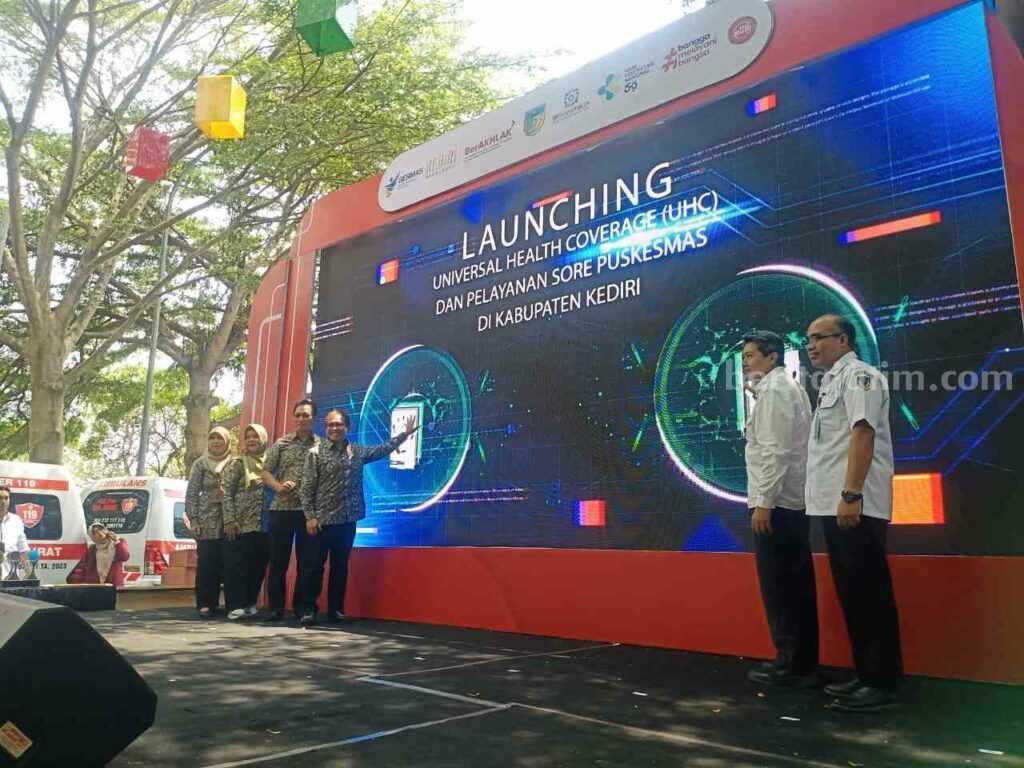 Pemkab Kediri Deklarasi UHC, Capai 96 Persen Kepesertaan JKN