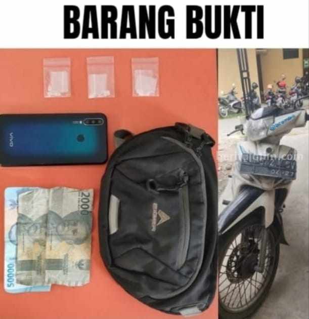 Barang bukti saat diamankan Polres Lamongan