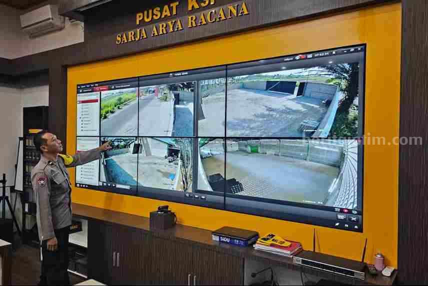 cctv polres blitar kota