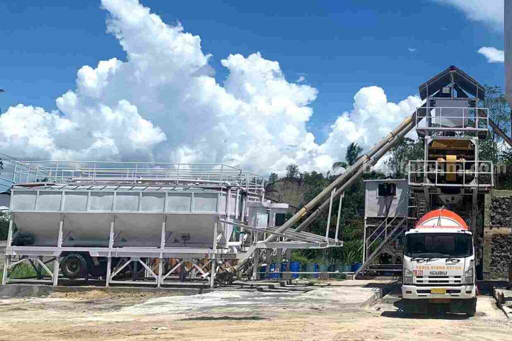 SIG Perkuat Penetrasi Pasar Sulawesi Utara SIG mengoperasikan ready-mixed batching plant berkapasitas 50 M3 per jam di Manado, Sulawesi Utara