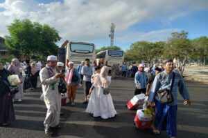 Kedatangan jemaah haji Sumenep 2023