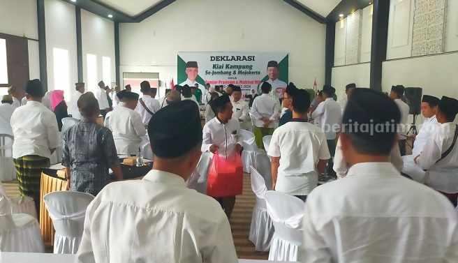 Kiai Kampung Jombang-Mojokerto Deklarasi Dukung Ganjar-Mahfud pilpres 2024
