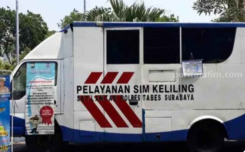 Ilustrasi layanan SIM Keliling di Surabaya (Akun Instagram Astra)