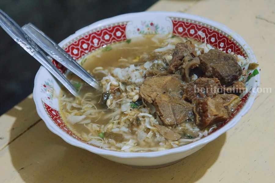 Soto Lamongan Jatim, Kuliner Favorit Sepanjang Masa di Jogja Semangkok Soto Lamongan Cak Ngun yang merupakan kuliner sepanjang masa di Jogja (Portal Resmi Pemkot Jogja)