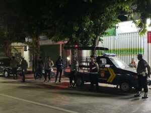 Polres Sumenep Amankan 17 Sepeda Motor Knalpot ‘Brong’ Satlantas Polres Sumenep sedang mengamankan aksi balap liar.
