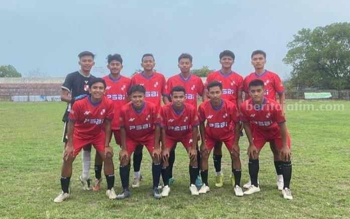 PSBI Blitar Yakin Kalahkan Perseta Tulungagung Skuat PSBI Blitar