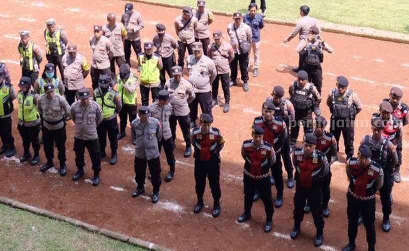 Apel Pengamanan Pertandingan PSBI Blitar Vs Perseta Tulungagung.