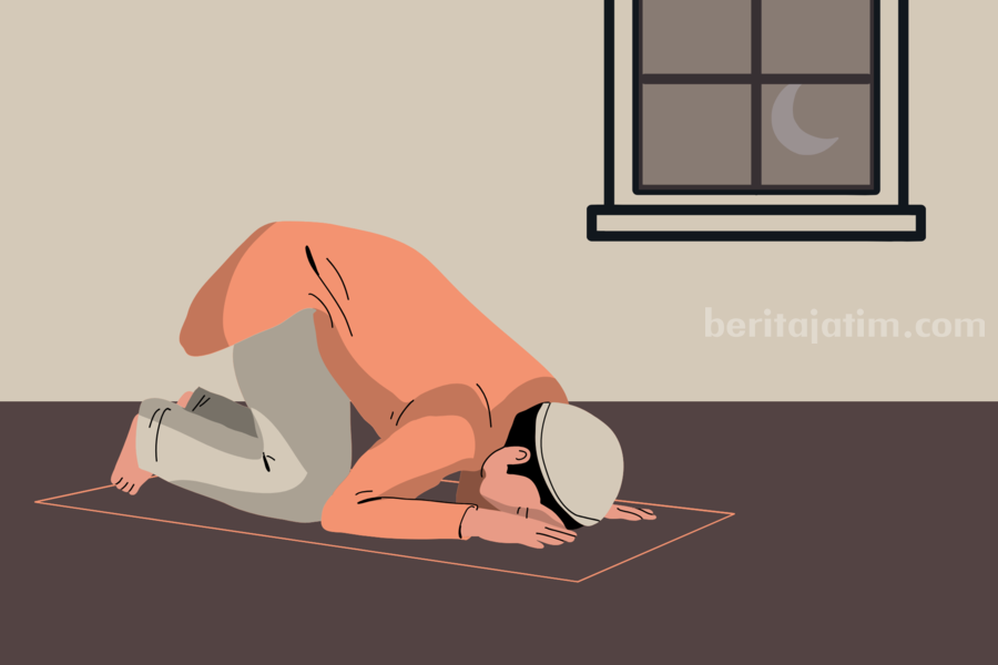 8 Tips Agar Gampang Terbangun untuk Salat Malam Ilustrasi bangun untuk salat malam. (Pexel)